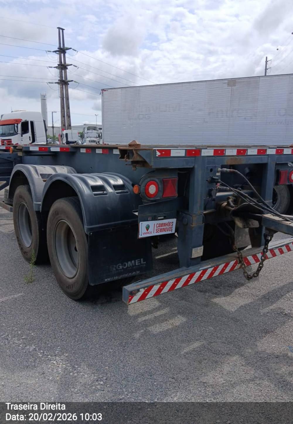 SERGOMEL RODOTREM PORTA CONTAINER