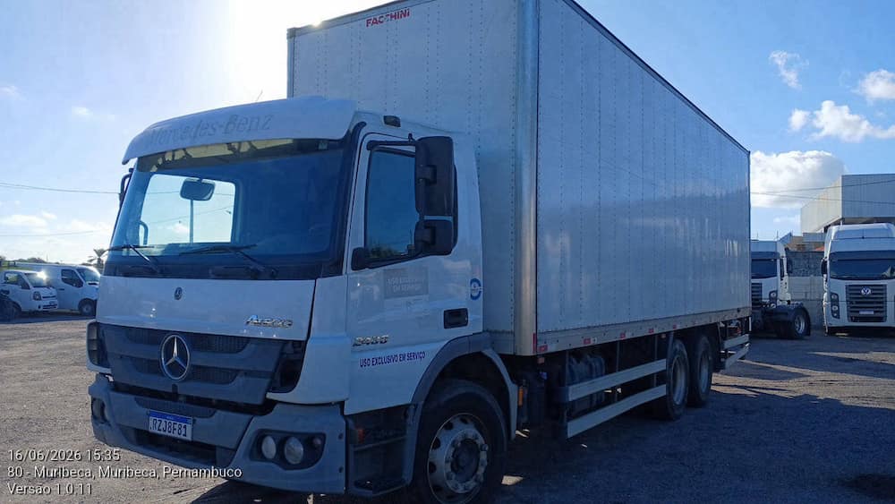 MERCEDES-BENZ ATEGO 2430 CABINE ESTENDIDA
