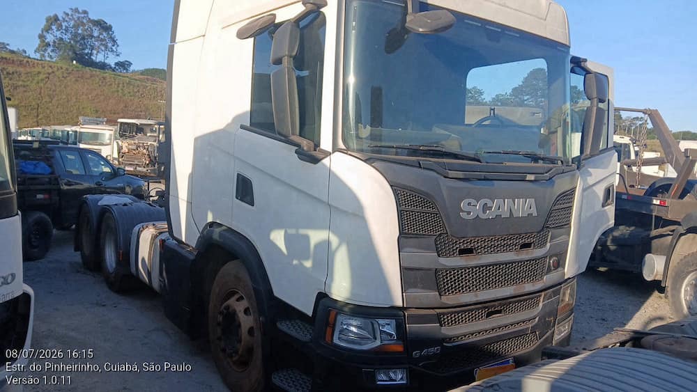 SCANIA G450 A6X2
