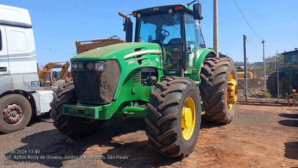 JOHN DEERE TRATOR AGRICOLA JOHN DEERE 7230J