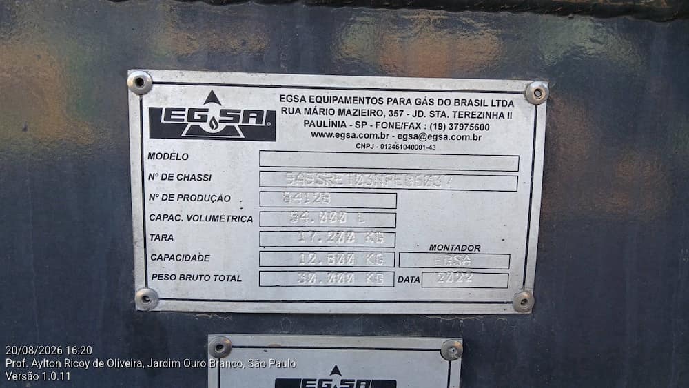 EGSA SR TANQUE GNL/GLP