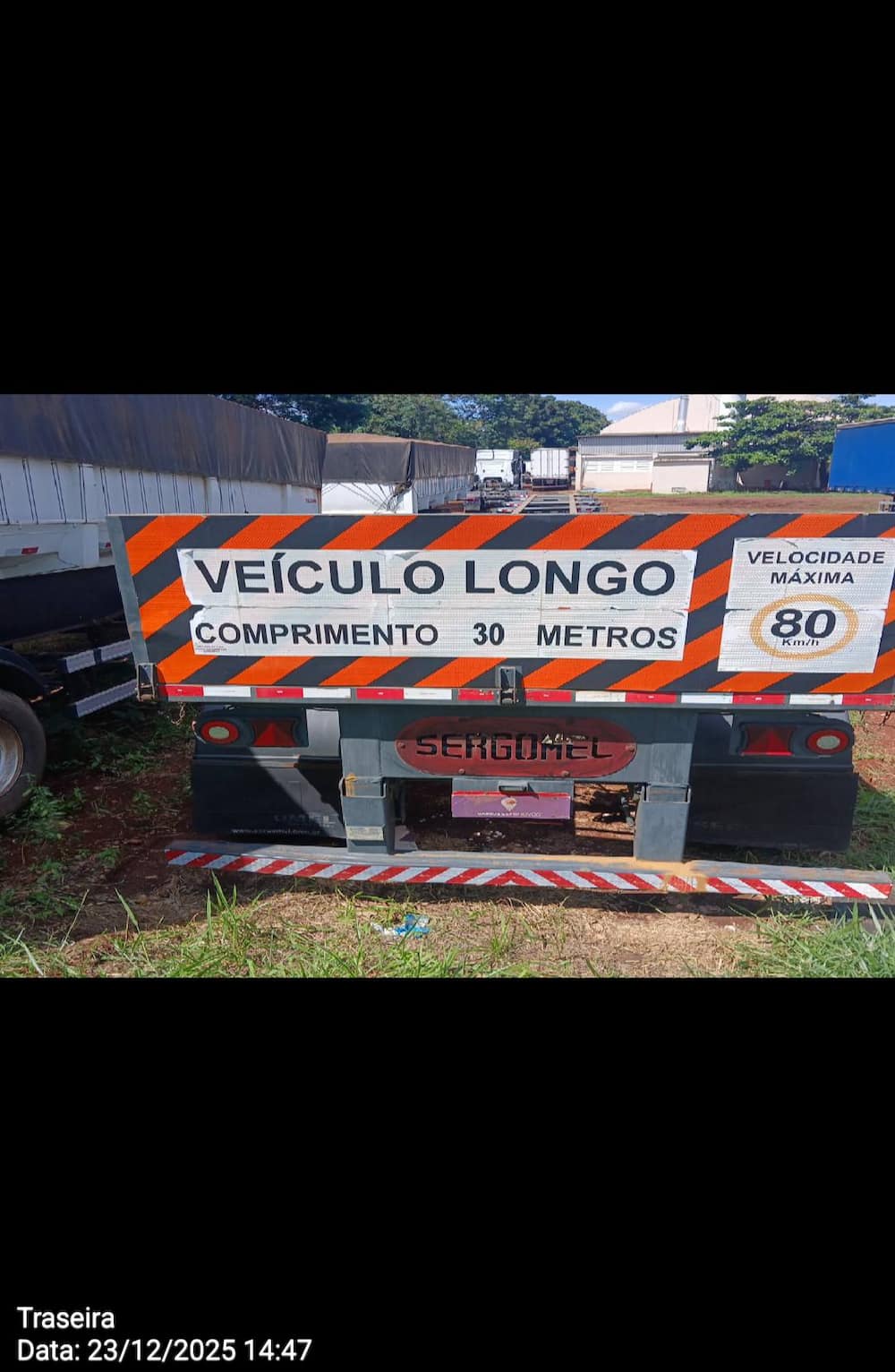 SERGOMEL RODOTREM PORTA CONTAINER