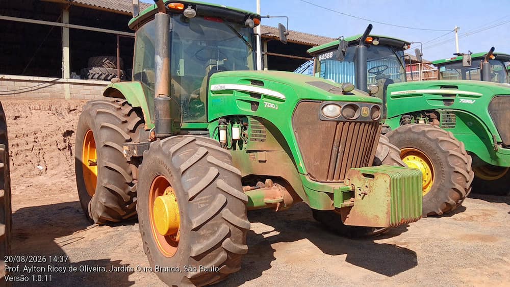 JOHN DEERE TRATOR AGRICOLA JOHN DEERE 7230J