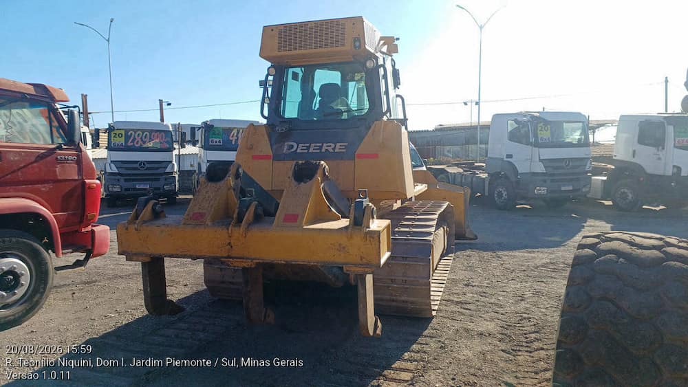 JOHN DEERE TRATOR ESTEIRA 750J -II