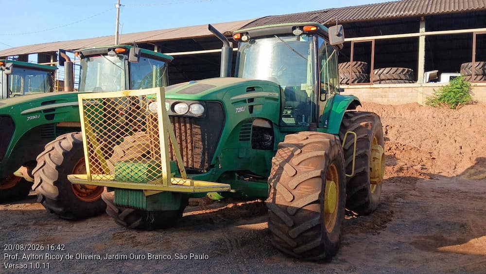 JOHN DEERE TRATOR AGRICOLA JOHN DEERE 7230J