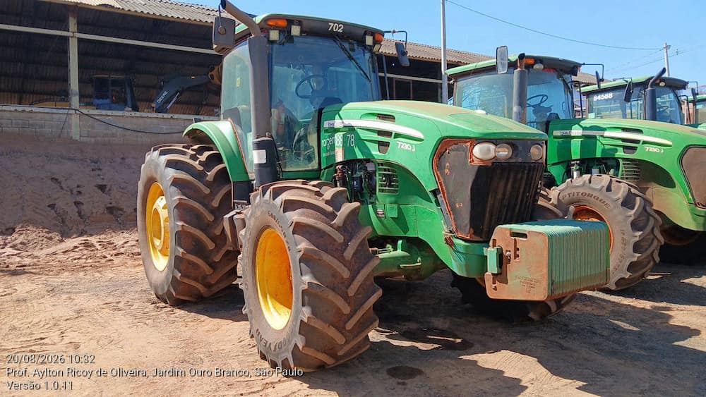 JOHN DEERE TRATOR AGRICOLA JOHN DEERE 7230J