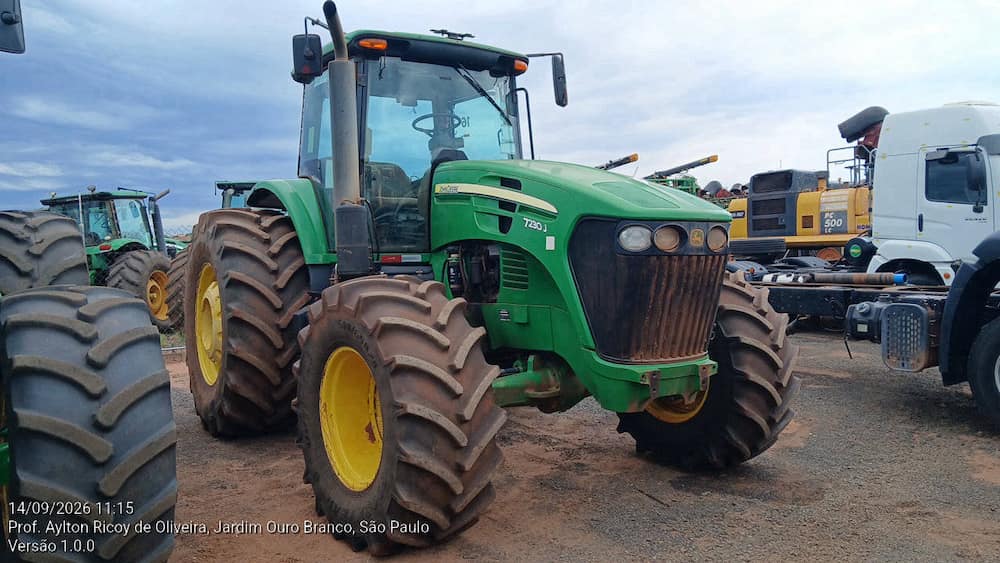 JOHN DEERE TRATOR AGRICOLA JOHN DEERE 7230J