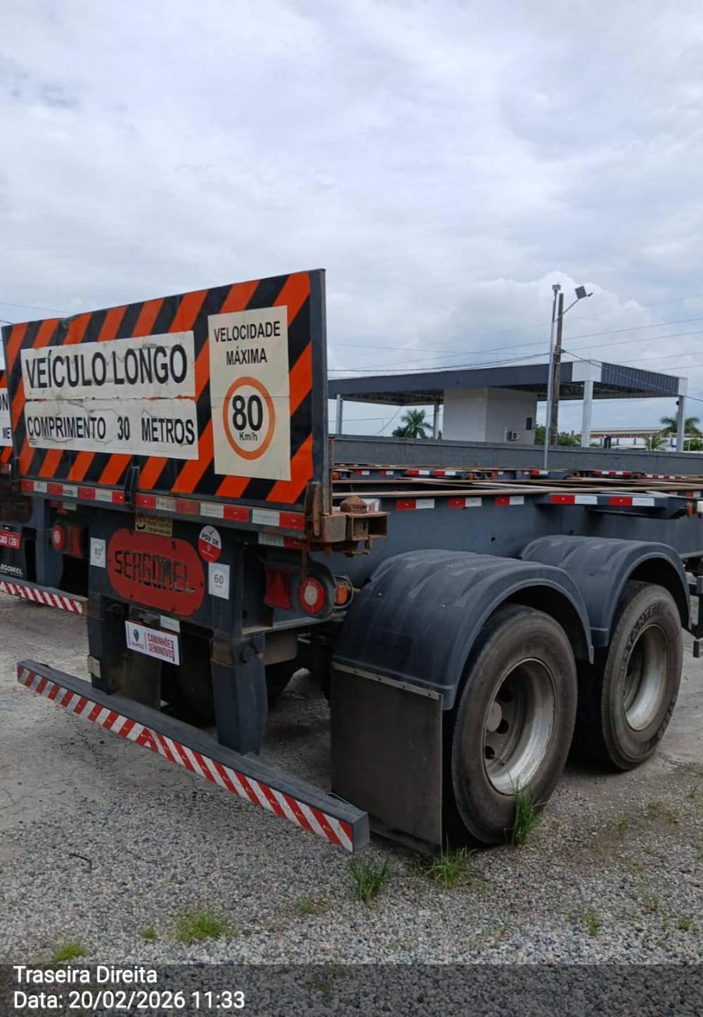 SERGOMEL RODOTREM PORTA CONTAINER