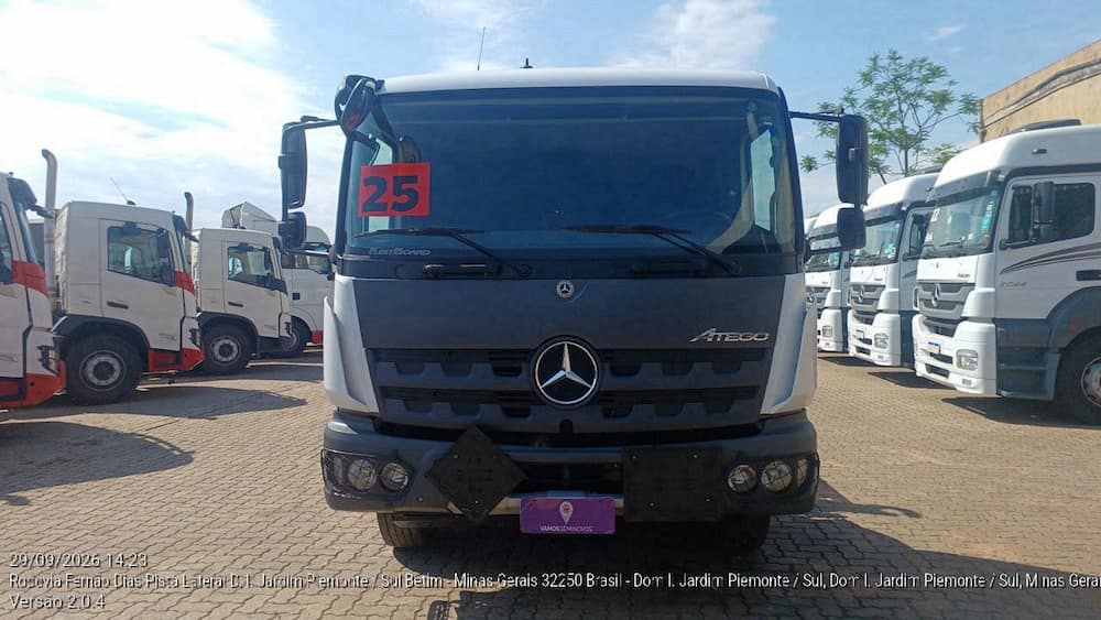 MERCEDES-BENZ ATEGO 2433 CEL