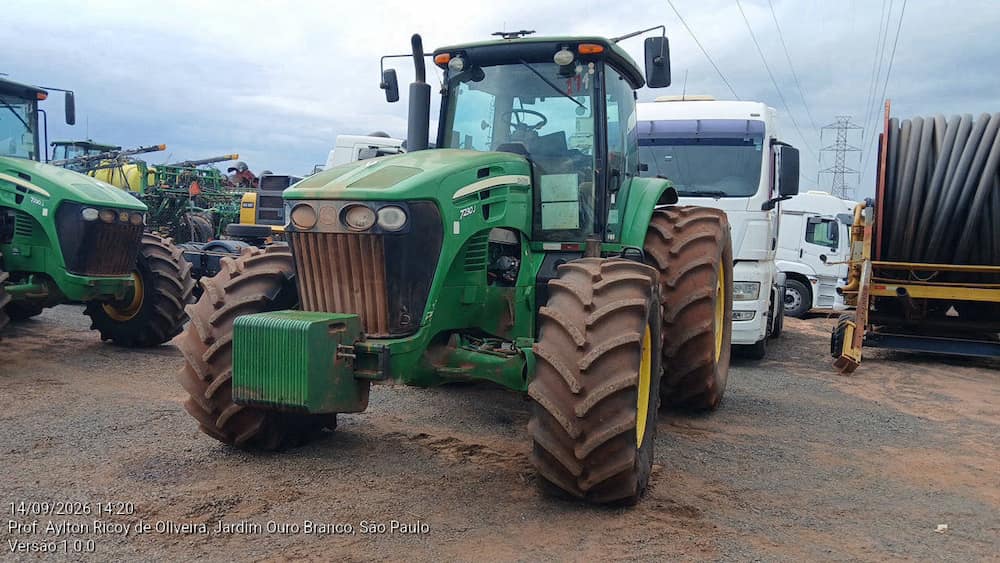JOHN DEERE TRATOR AGRICOLA JOHN DEERE 7230J