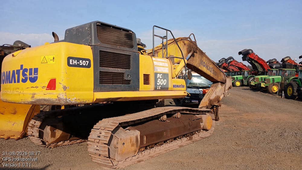 KMATSU  ESCAVADEIRA DE ESTEIRAS PC500 LC