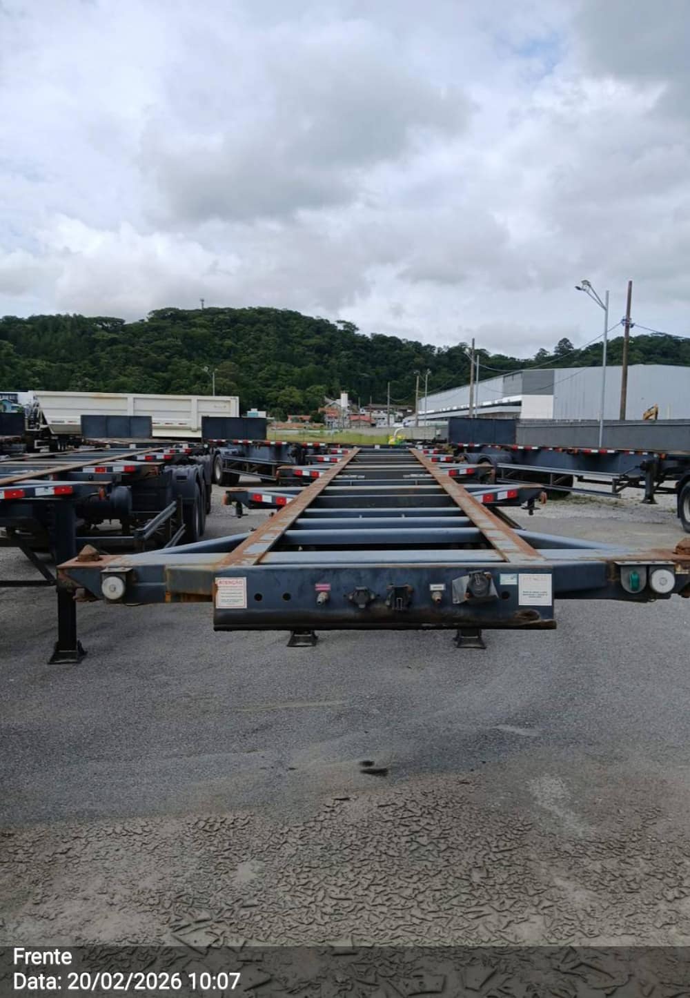 SERGOMEL RODOTREM PORTA CONTAINER