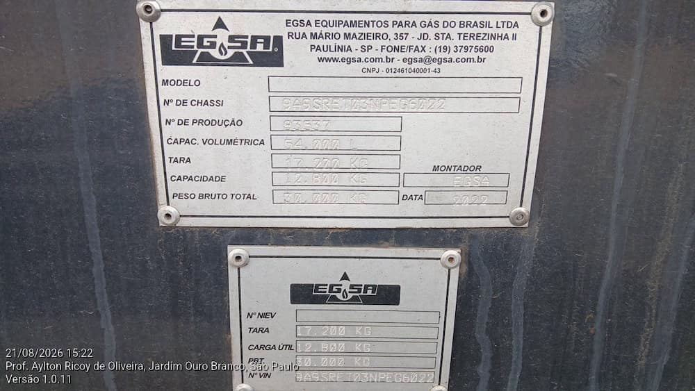 EGSA SR TANQUE GNL/GLP