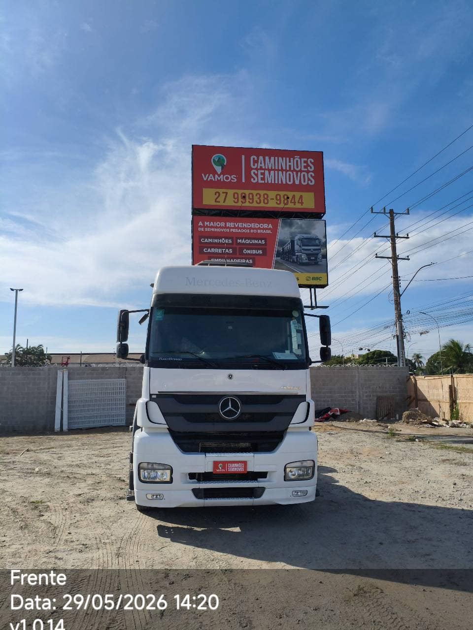 Mercedes-Benz Axor 2644S (6X4)