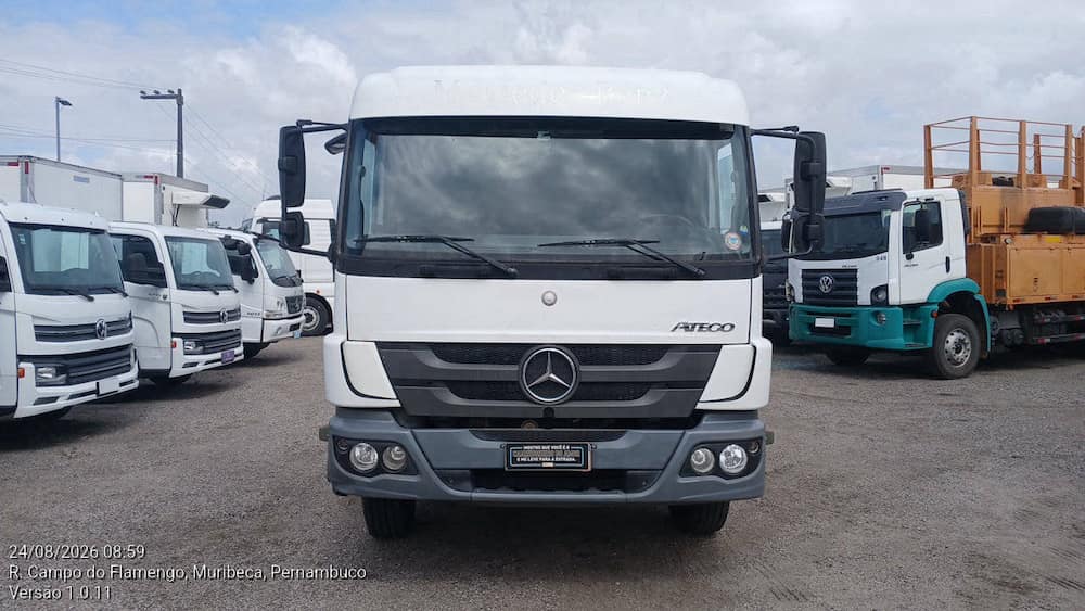 MERCEDES BENZ ATEGO 2430 CABINE ESTENDIDA
