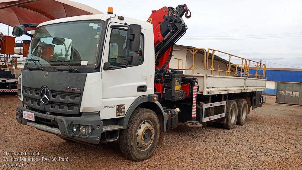 MERCEDES-BENZ ATEGO 2730 CABINE ESTENDIDA