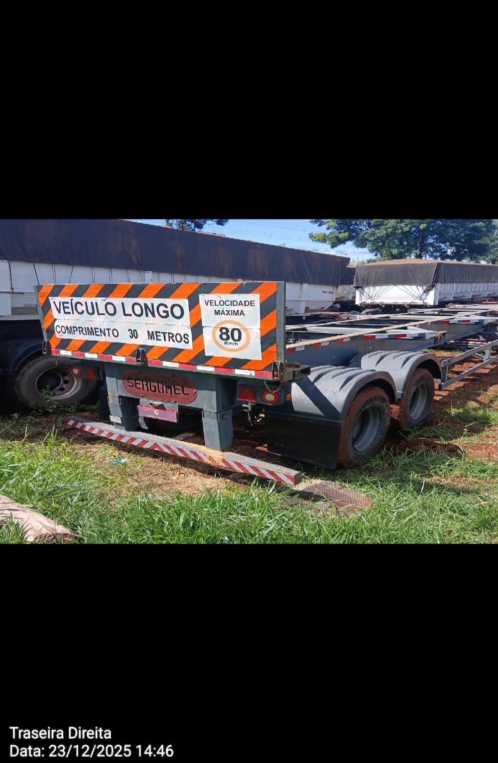 SERGOMEL RODOTREM PORTA CONTAINER