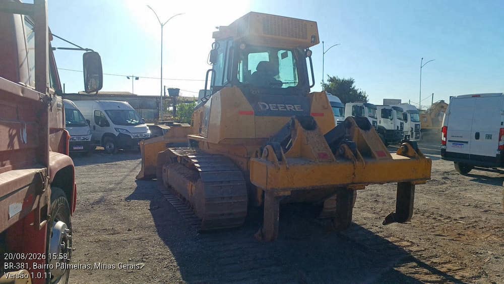 JOHN DEERE TRATOR ESTEIRA 750J -II
