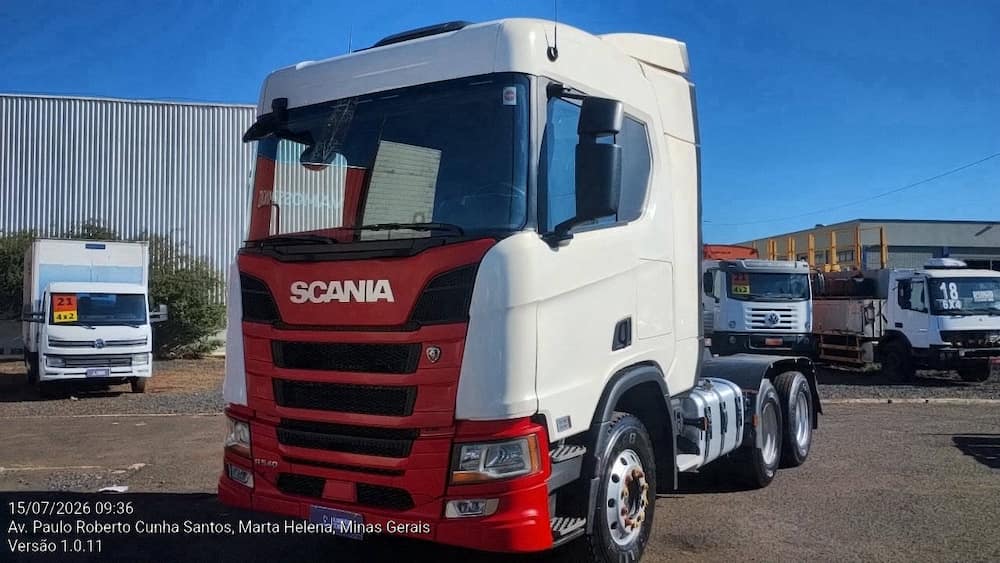 SCANIA R540 A6X4