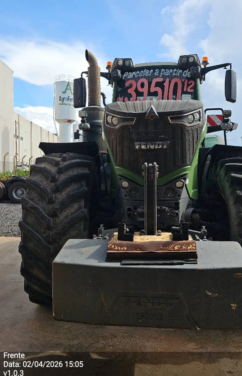 Fendt TRATOR VARIO 1046 476CV