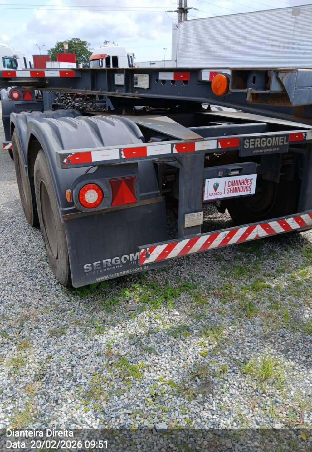 SERGOMEL RODOTREM PORTA CONTAINER