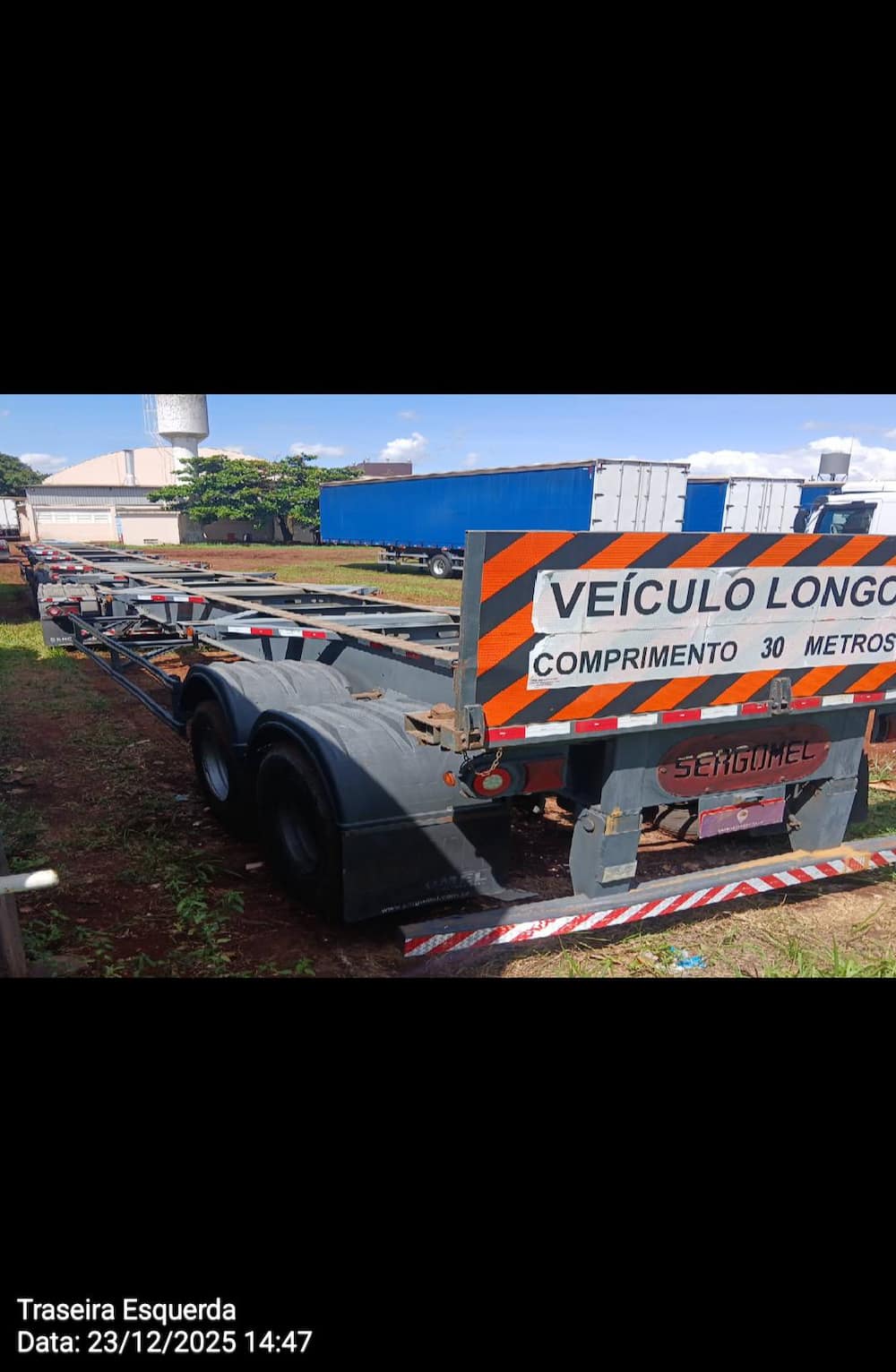 SERGOMEL RODOTREM PORTA CONTAINER