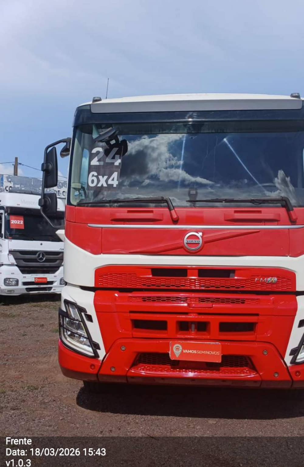 VOLVO FMX 540 6X4T