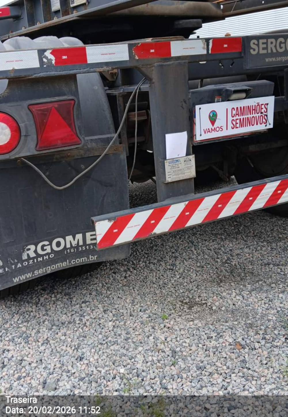 SERGOMEL RODOTREM PORTA CONTAINER