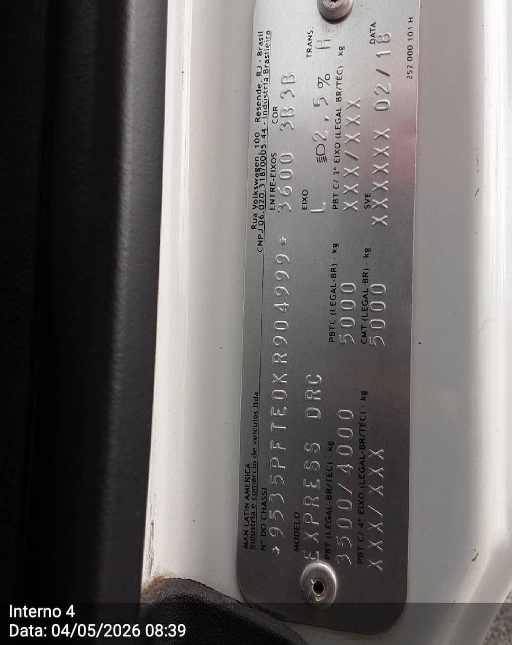 Volkswagen Delivery Express 2p (diesel)(E5)