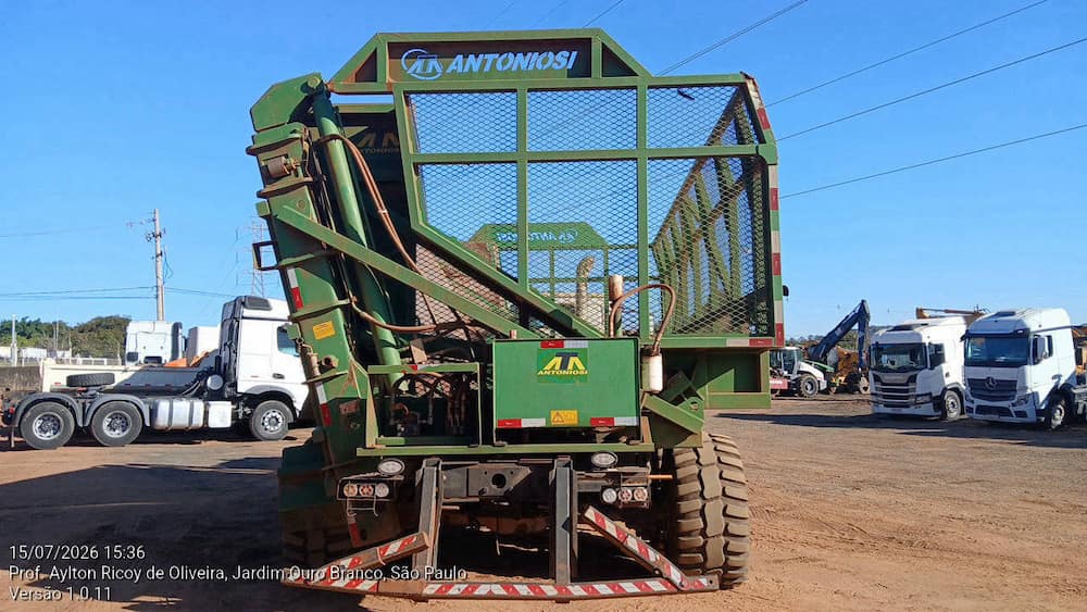 VOLKSWAGEN VW 31.280 AGRONOMOUS + TRANSBORDO ANTONIOSI ATA 22 T C/ KIT MUDA GPS TRIMBLE PNEUS CEAT 6X4
