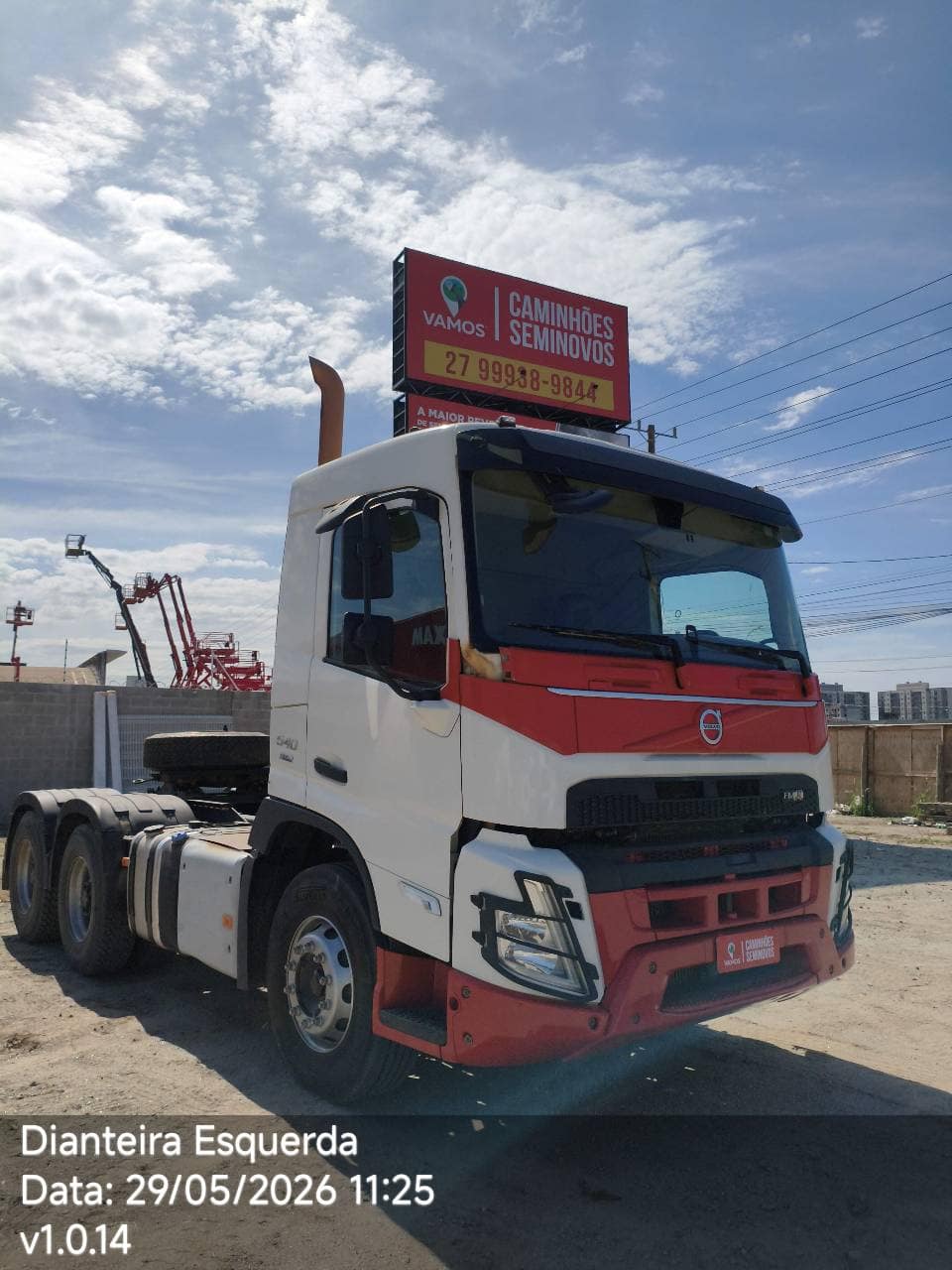 VOLVO FMX 540 6X4T