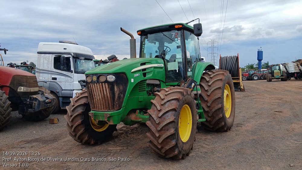 JOHN DEERE TRATOR AGRICOLA JOHN DEERE 7230J