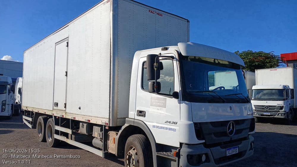 MERCEDES-BENZ ATEGO 2430 CABINE ESTENDIDA