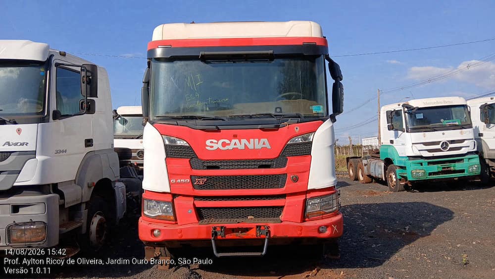 SCANIA G450 A6X4 XT