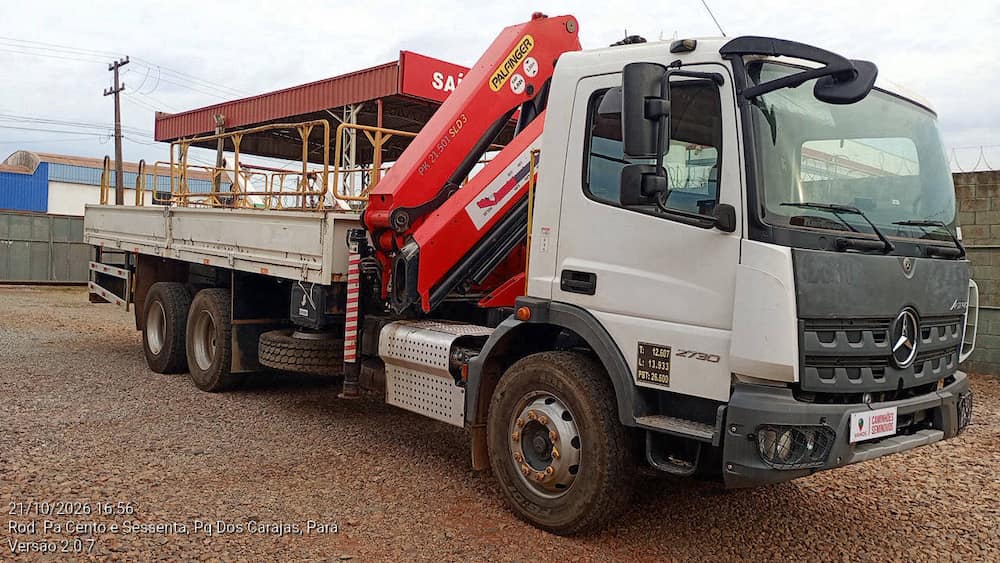 MERCEDES-BENZ ATEGO 2730 CABINE ESTENDIDA