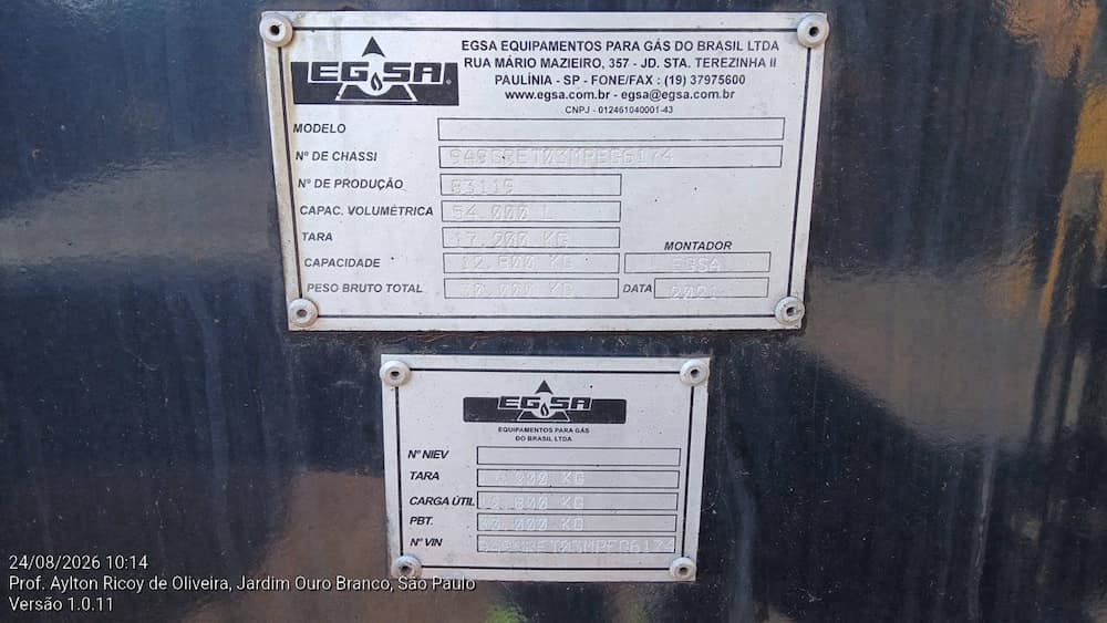 EGSA SR TANQUE GNL/GLP