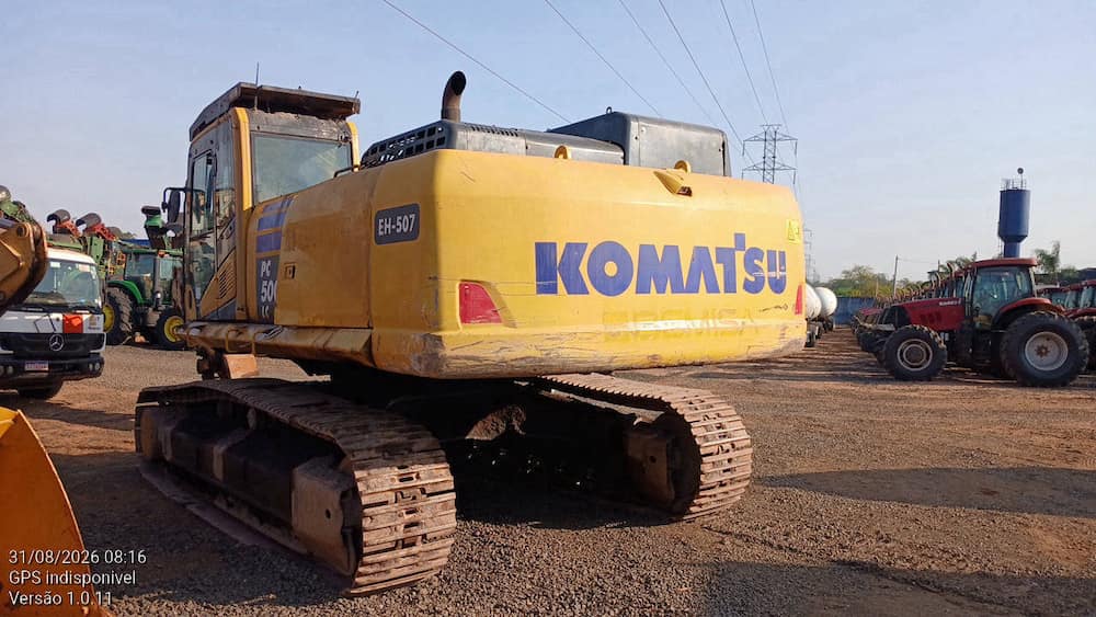 KMATSU  ESCAVADEIRA DE ESTEIRAS PC500 LC