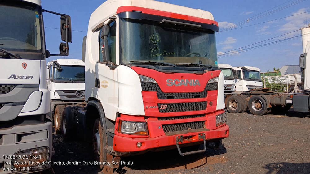 SCANIA G450 A6X4 XT