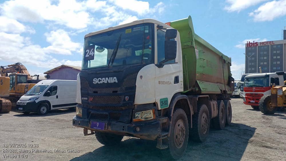 SCANIA G500 B8X4 XT CS