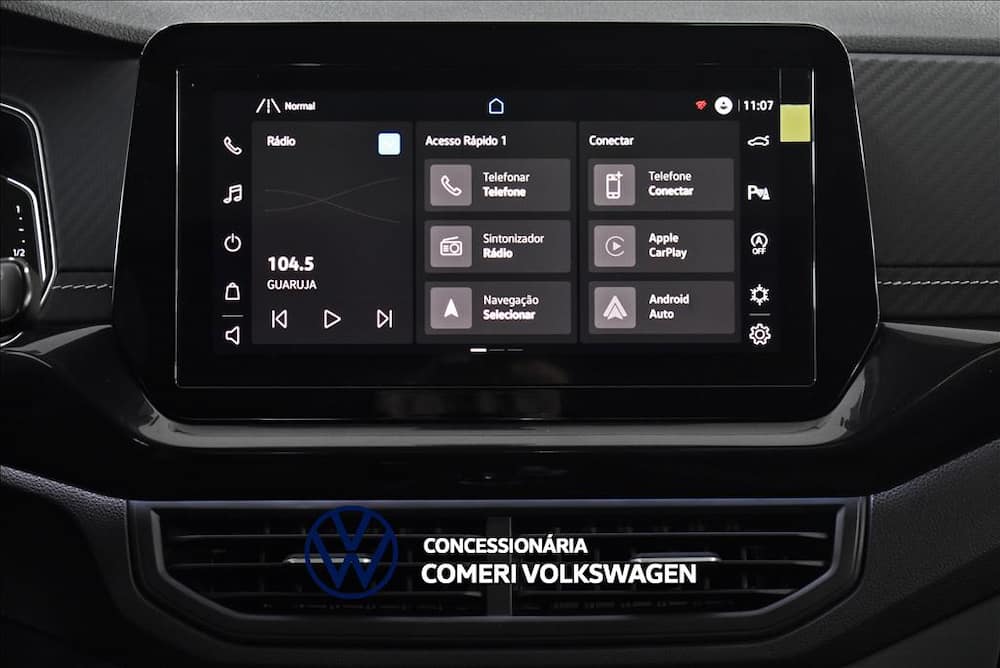 2027 VOLKSWAGEN T-CROSS 1.0 200 TSI TOTAL FLEX COMFORTLINE AUTOMÁTICO