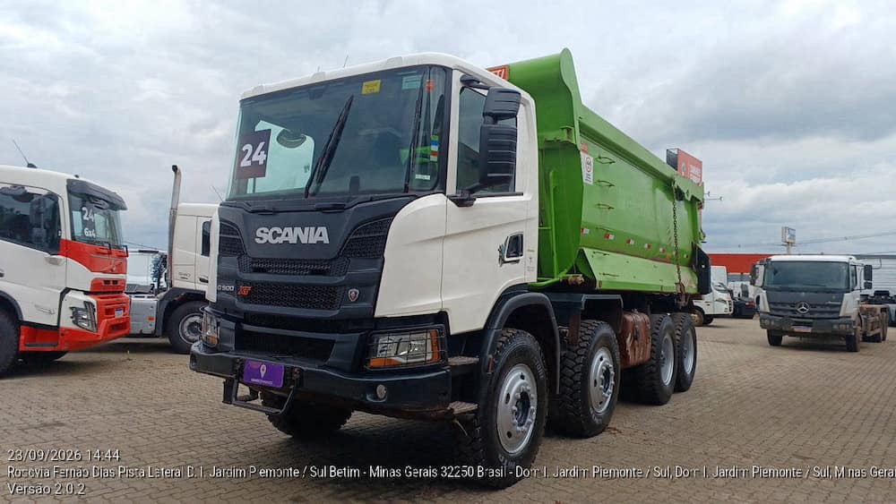 SCANIA G500 B8X4 XT CS