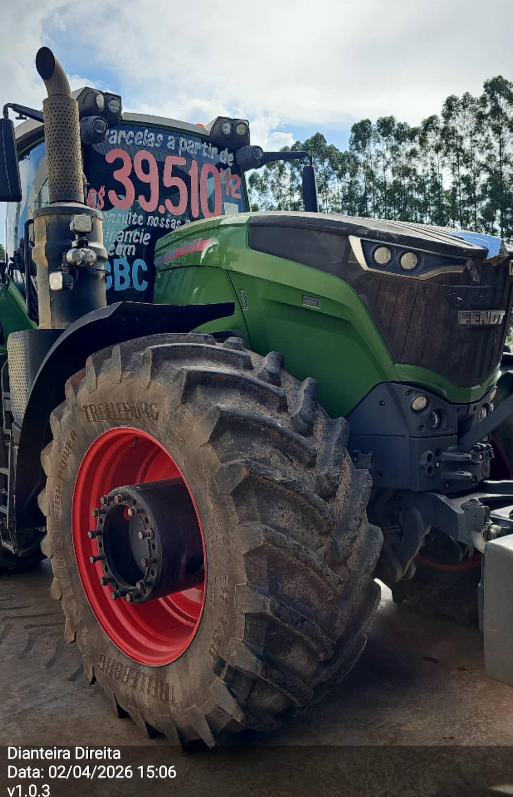 Fendt TRATOR VARIO 1046 476CV