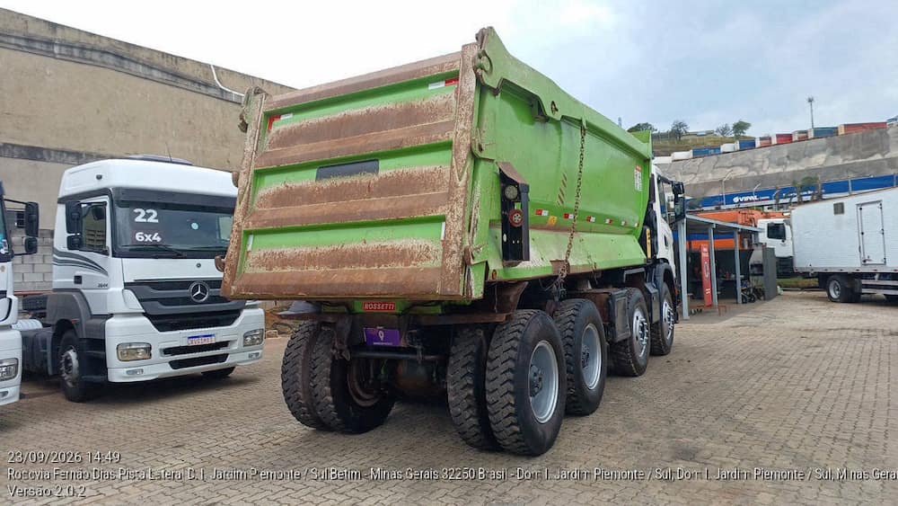 SCANIA G500 B8X4 XT CS