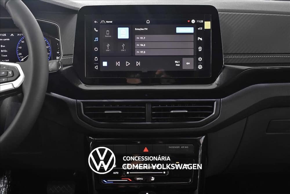2027 VOLKSWAGEN T-CROSS 1.0 200 TSI TOTAL FLEX COMFORTLINE AUTOMÁTICO