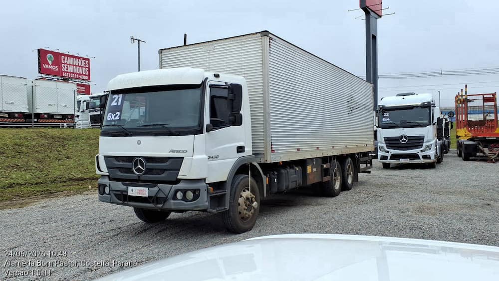 MERCEDES-BENZ ATEGO 2430 CABINE ESTENDIDA
