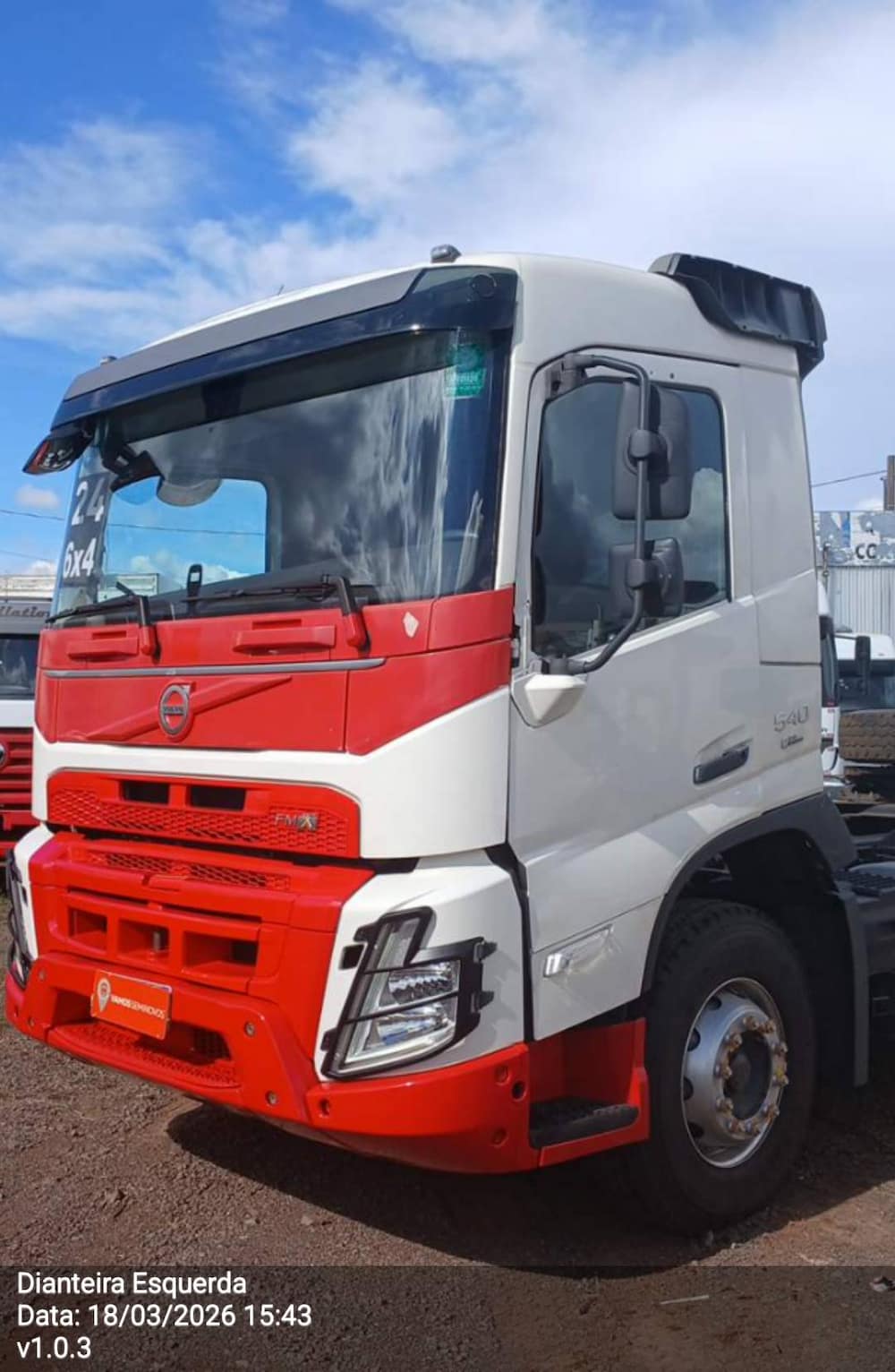 VOLVO FMX 540 6X4T