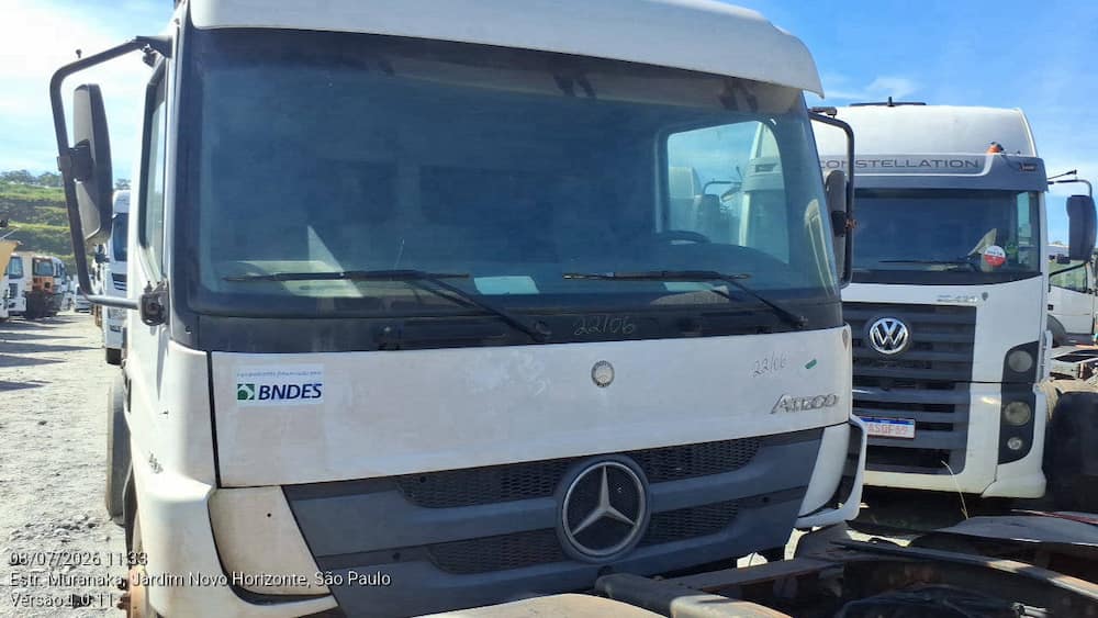 MERCEDES BENZ ATEGO 2430 CABINE ESTENDIDA