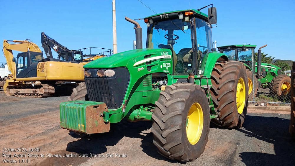 JOHN DEERE TRATOR AGRICOLA JOHN DEERE 7230J
