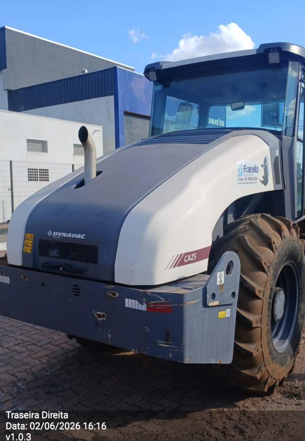DINAPAC CA25 D ROLLER