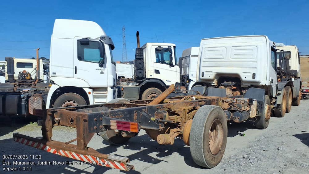 MERCEDES BENZ ATEGO 2430 CABINE ESTENDIDA